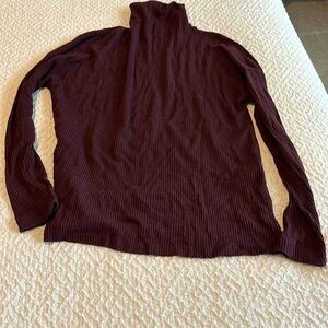 Target A New Day plum mock turtleneck